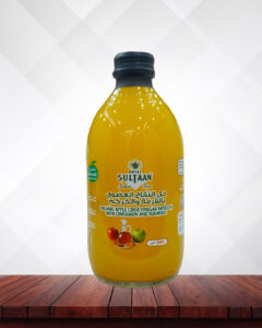 خل التفاح العضوي بالقرفة و الكركم